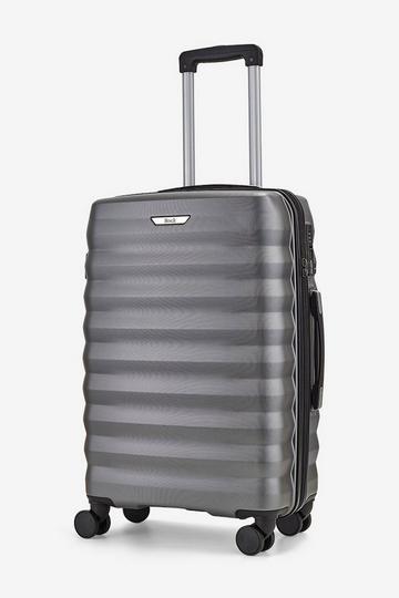 Berlin 8 Wheel Hardshell Suitcase Medium Charcoal