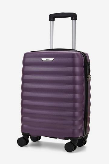 Purple Berlin 8 Wheel Hardshell Suitcase Small