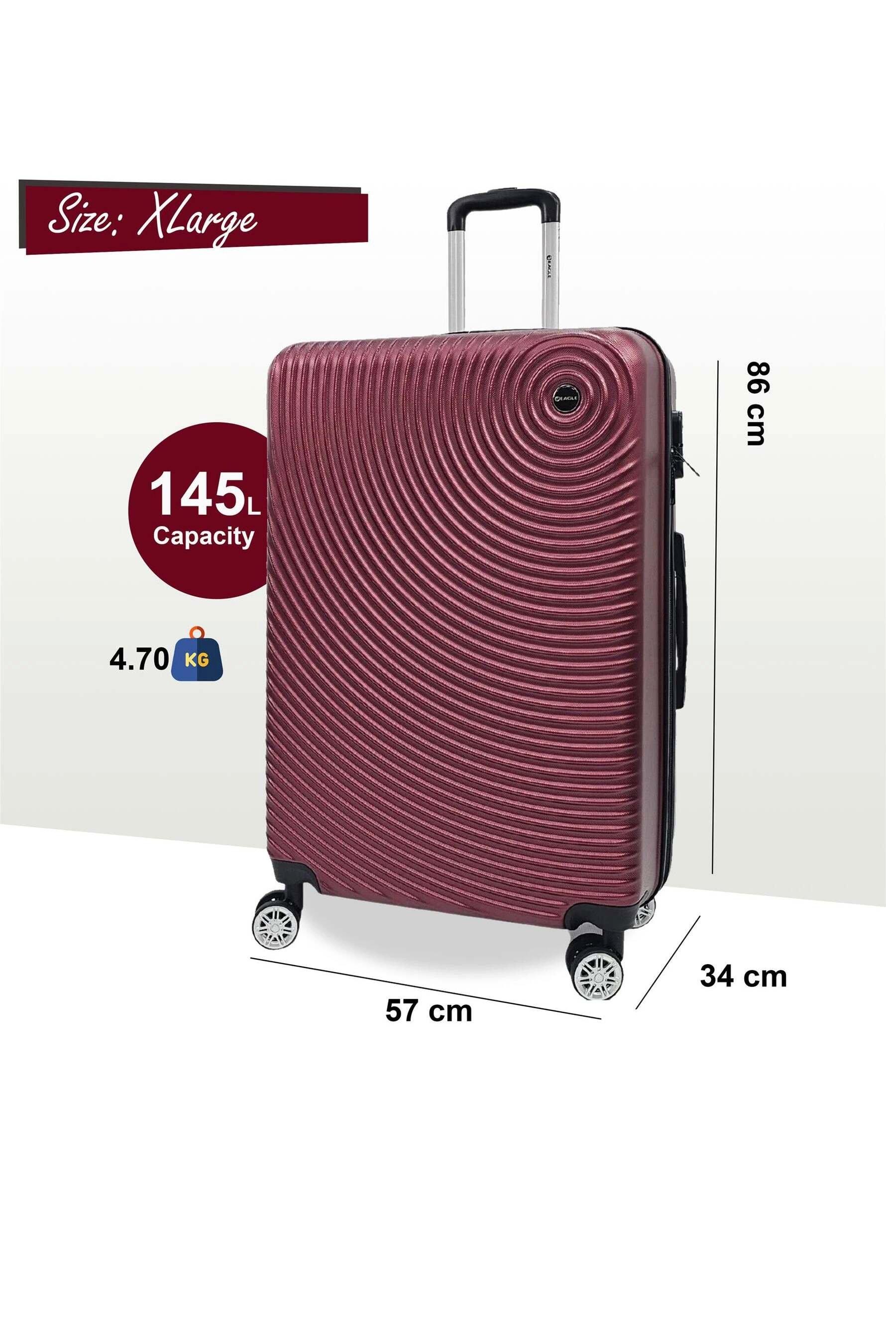 Hard Shell ABS Extra Large Luggage Suitcase