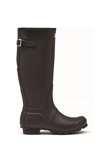 'Original Tall Back Adjustable' Wellington Boots Black