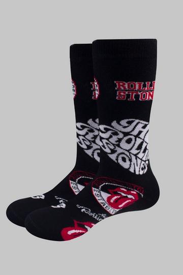 Band Logos Ankle Socks Black