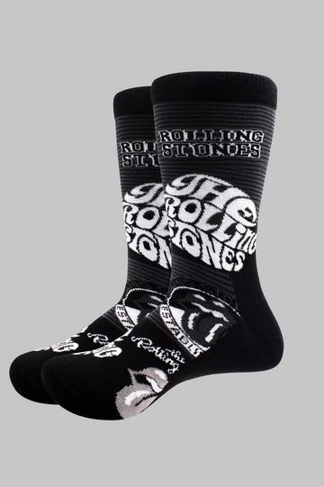 Mono Band Logo Ankle Socks Black