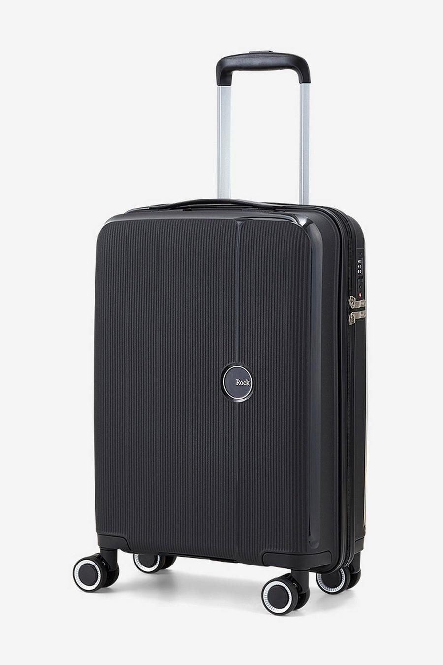 Black Hudson 8 Wheel Hardshell Suitcase Small image number 1