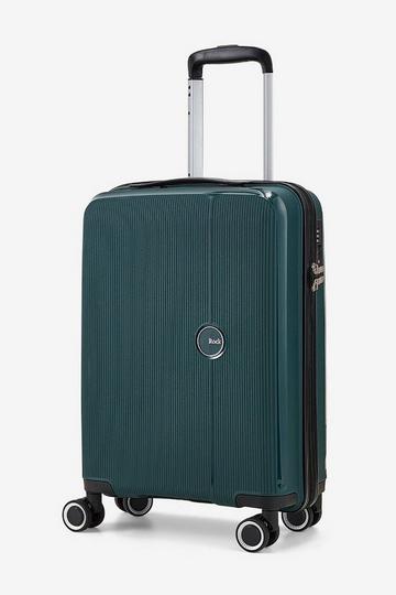 Green Hudson 8 Wheel Hardshell Suitcase Small