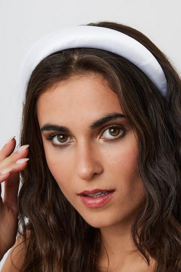 Padded Headband White