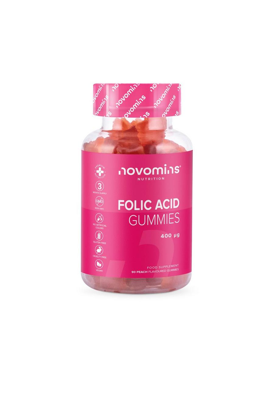 Red Folic Acid Gummies image number 1