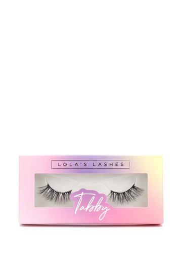 Tabby" Strip Half Lashes Black