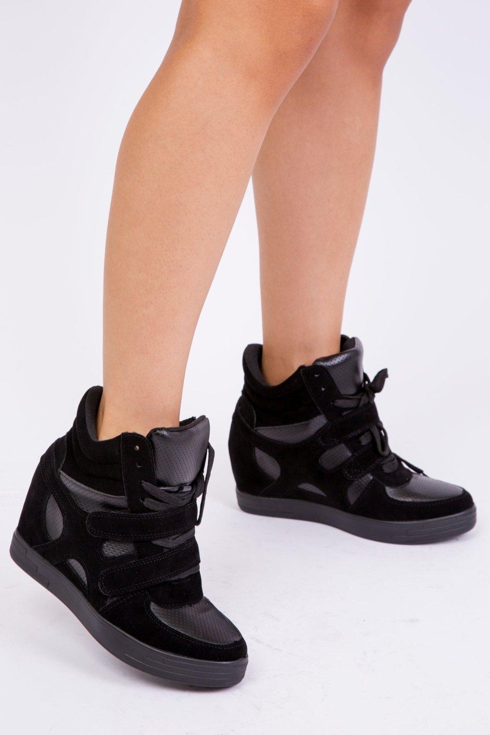 Platform wedge trainers online