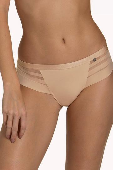 'Alegra' Seamless Brazilian Knickers Natural