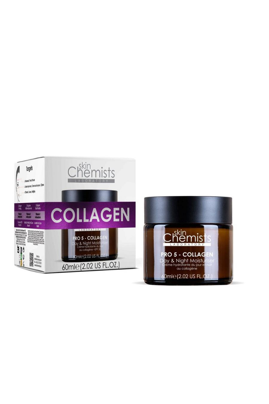 White Pro-5 Collagen Day & Night Moisturizer 60ml