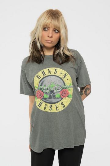 Classic Logo Oversized T Shirt Grey