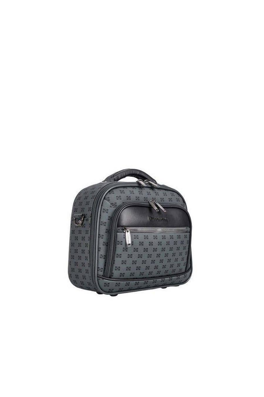 Grey Travel Cosmetic Bag