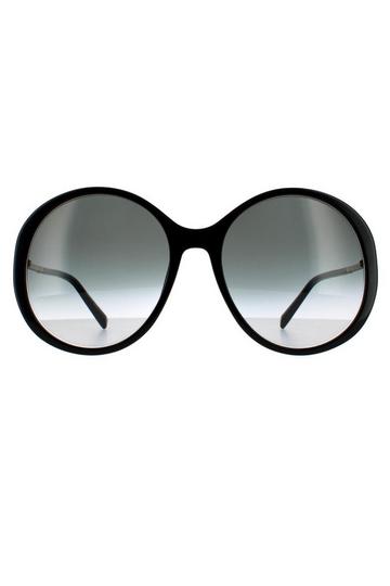 Black Round Black Grey Gradient GV7189/S Sunglasses