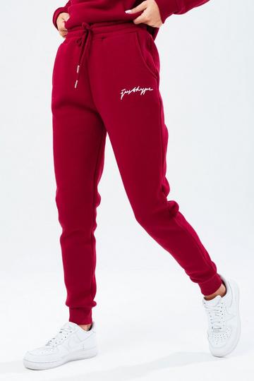 Scribble Joggers Plum