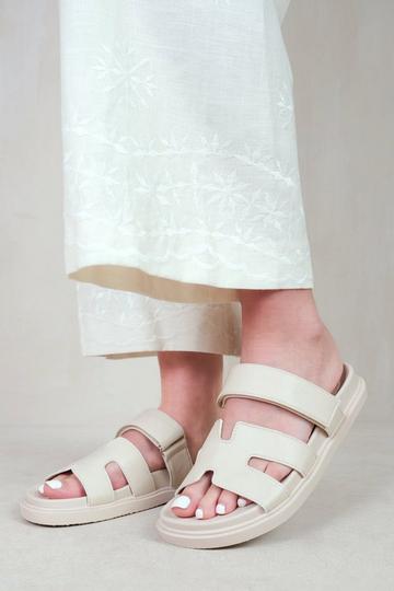 'Adagio' Strappy Sandals Nude