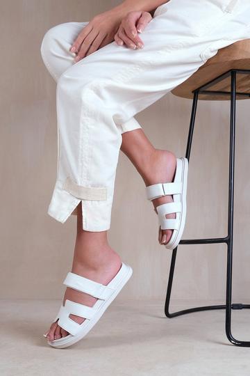 White 'Adagio' Strappy Sandals