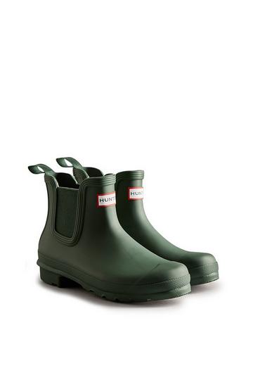 'Original Chelsea' Patterned Wellingtons Green