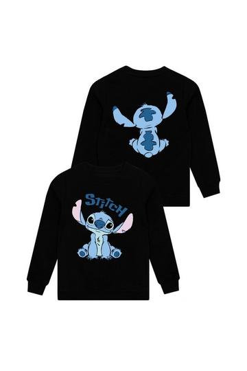 Lilo & Stitch Ladies Sweatshirt Black