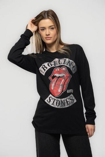 Tour 78 Long Sleeve T Shirt Black