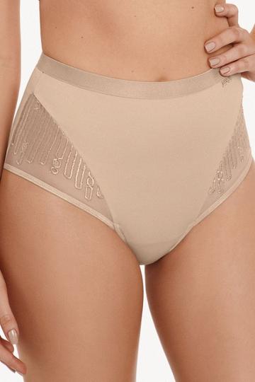 'Ivonne' High-Waisted Briefs Natural