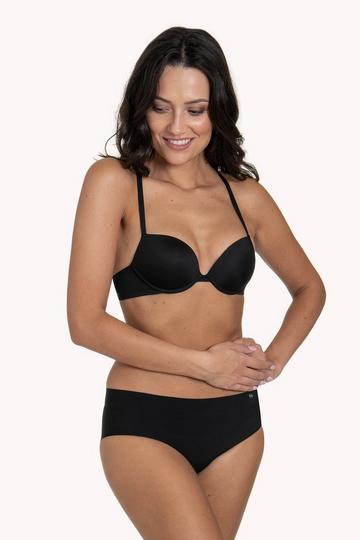 2 Pack 'Bella' Brazilian Knickers Black