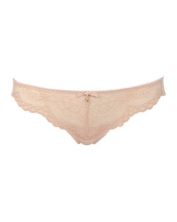 Superboost Lace Thong - Beige Beige