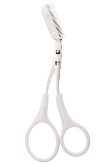 Eyebrow Trimming Scissors White