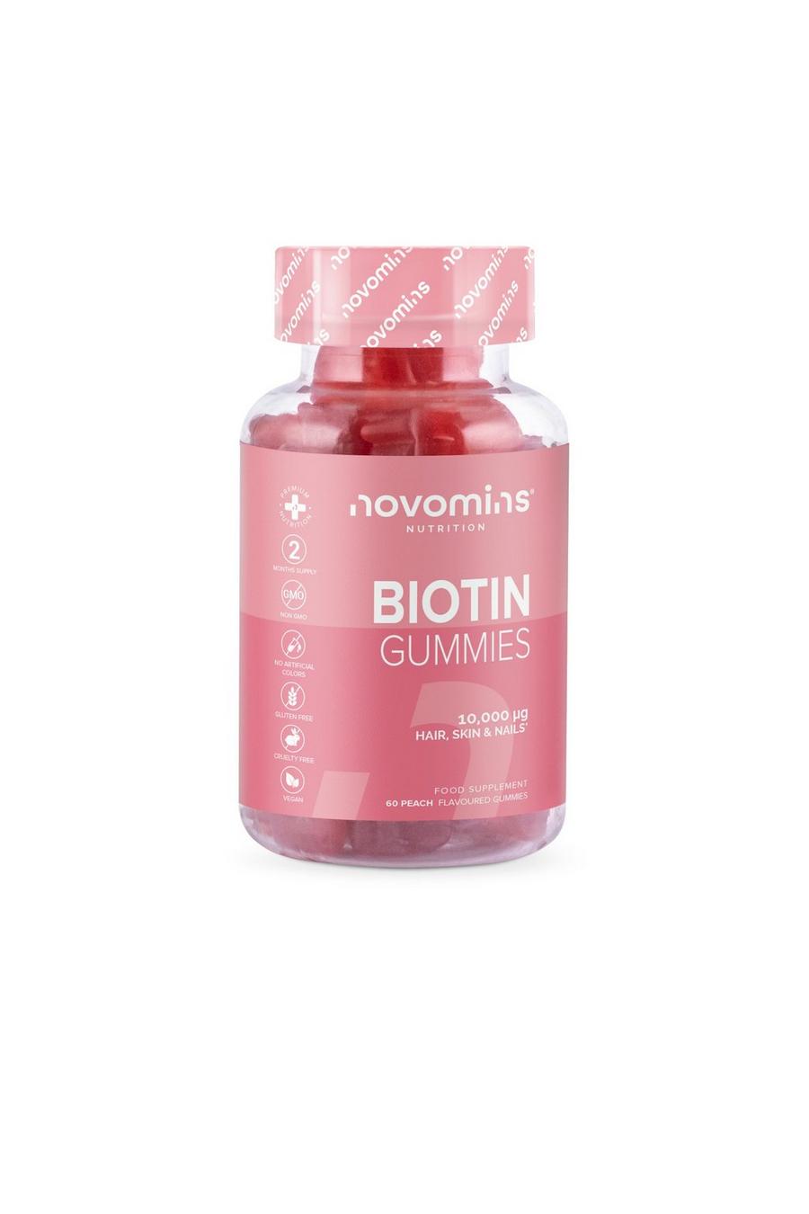 Pink Biotin Gummies image number 1