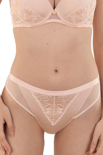 Florianne' High-Leg Bikini Knickers Pale Pink