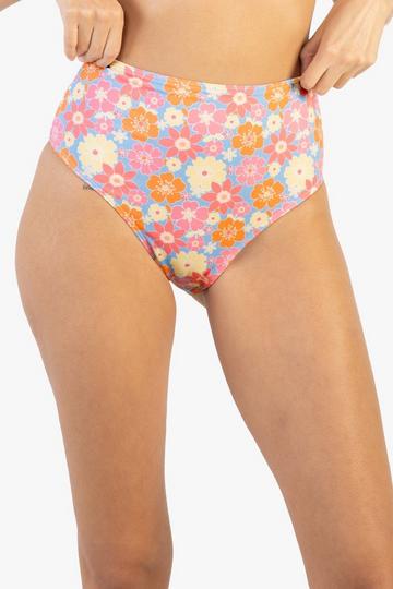 High Waisted Bikini Bottom Multi