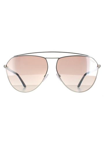 Silver Aviator Silver Havana Brown Silver Gradient Mirror Binx FT0681