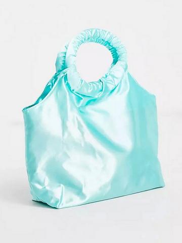 Blue Satin Grab Bag