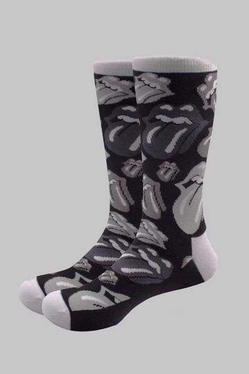 Classic Tongue Ankle Socks Black