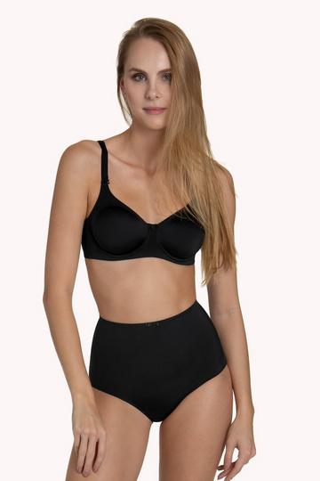 'Victoria' Underwired T-Shirt Bra Black