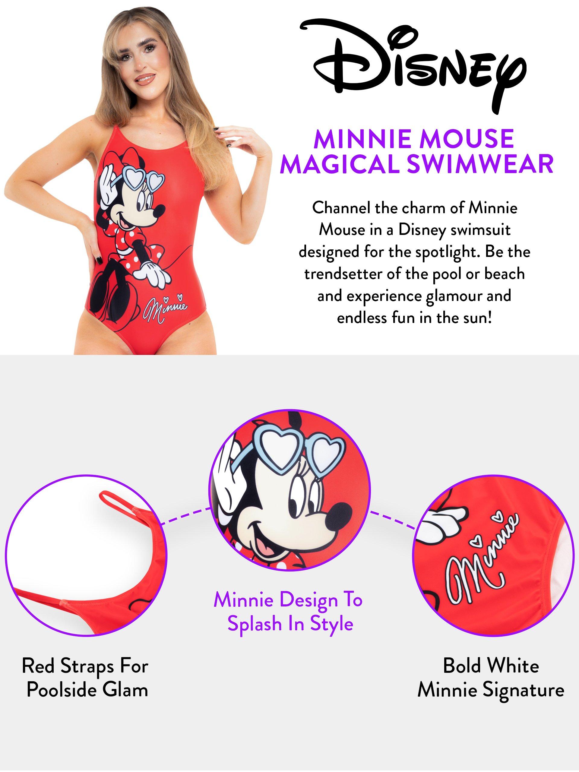 Minnie mouse swimsuit womens on sale