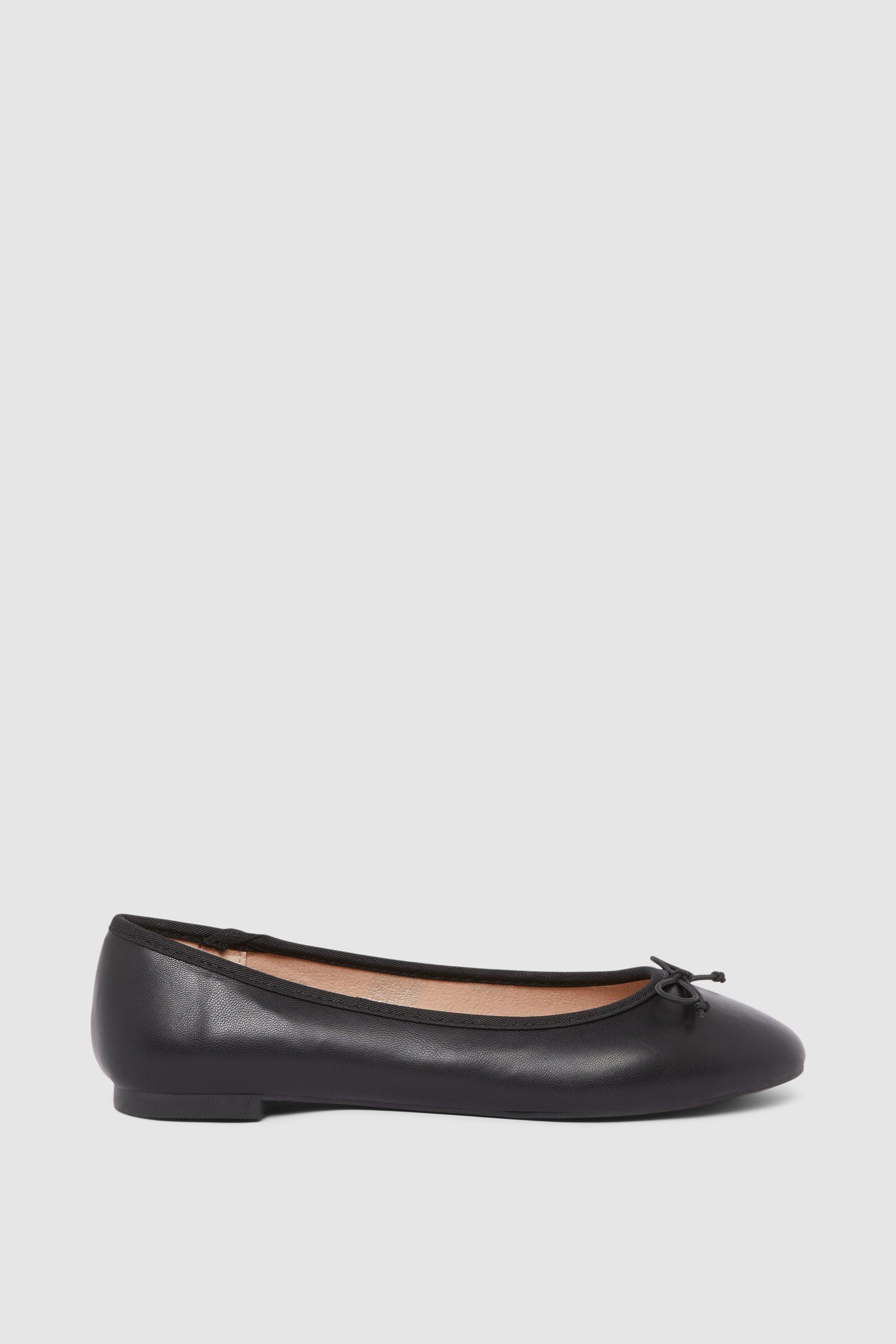 Flats | Colette Bow Ballerina Pump | Principles