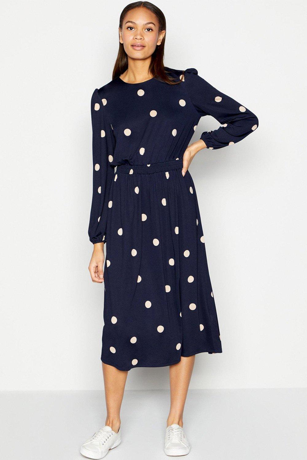 Dresses | Polka Dot Midi Dress | Principles