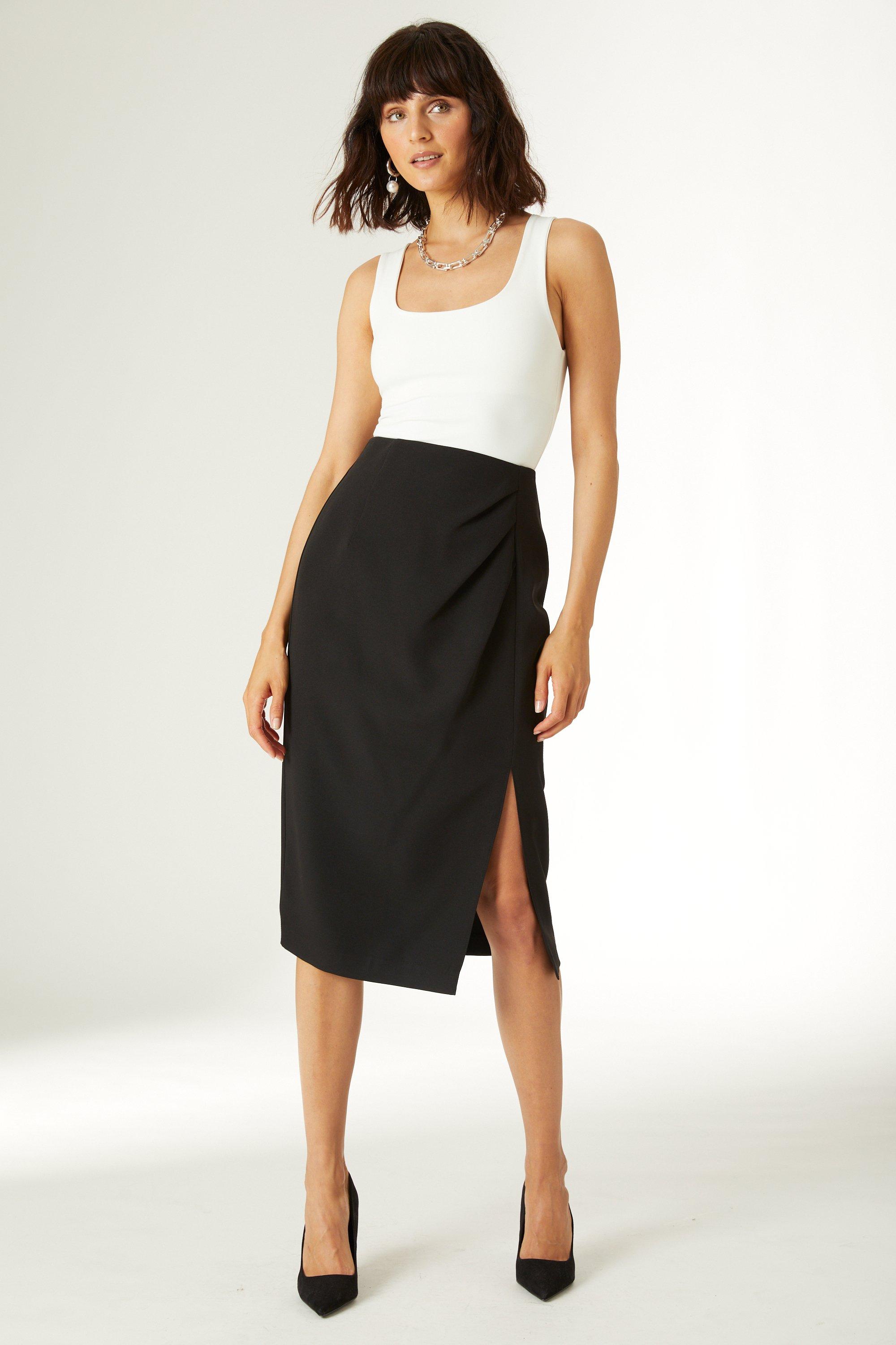 midi pencil skirt