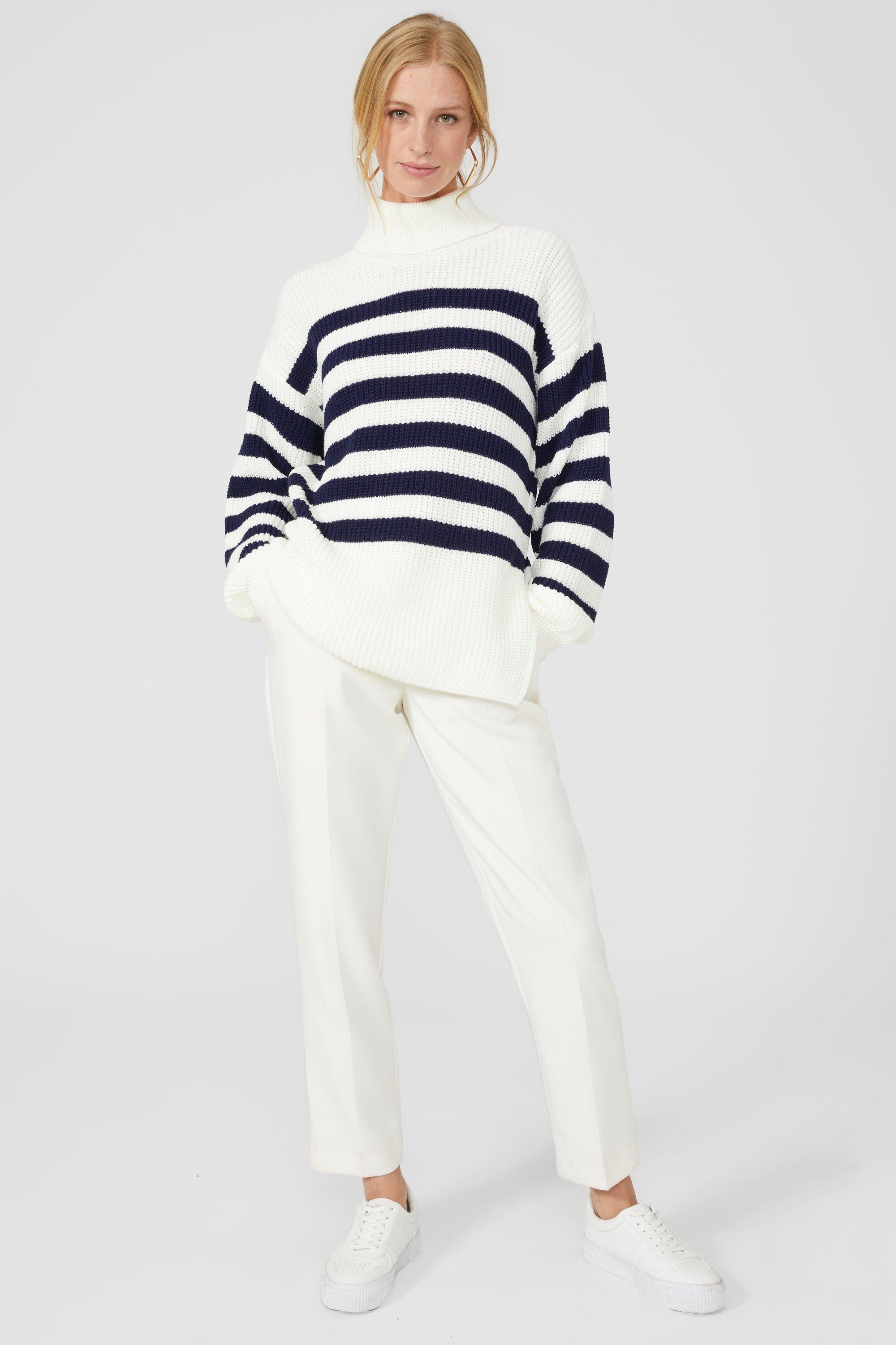 Principles Stripe Roll Neck Jumper | Debenhams