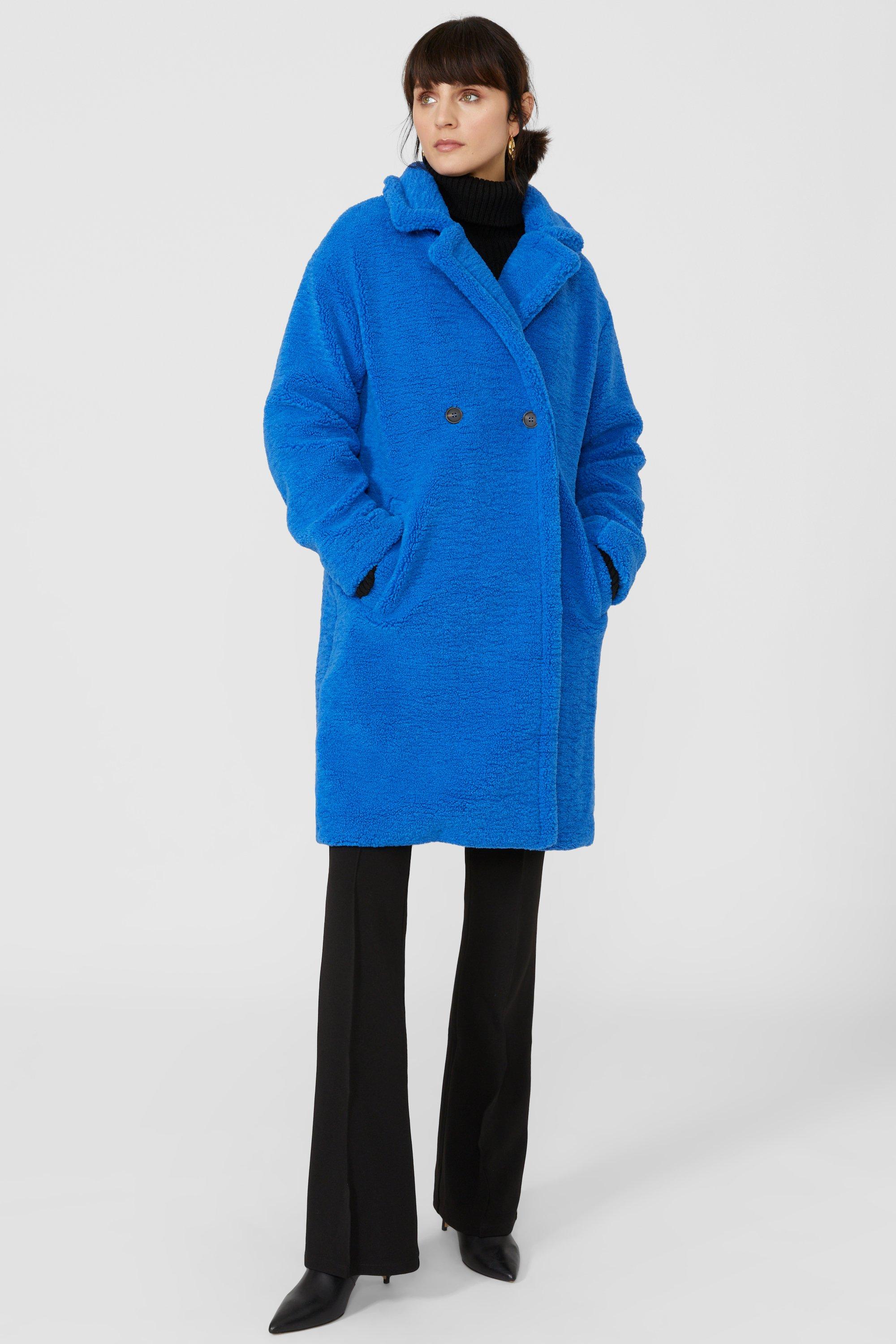 Jackets & Coats | Teddy Longline Coat | Principles