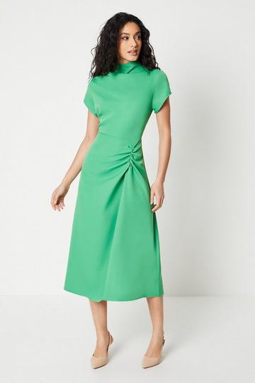 Occasion Fit & Flare Dress green