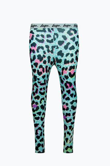 Multi Ice Leopard Leggings Multi