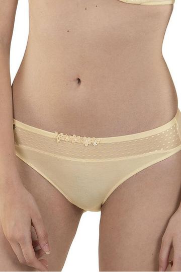 Soft Spot' Brazilian Knickers Yellow