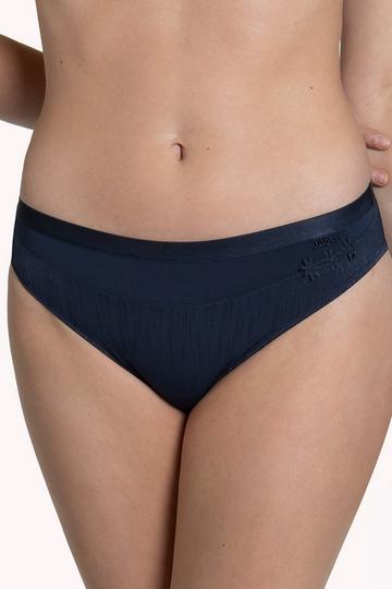 Navy 'Gracia' Bikini Knickers