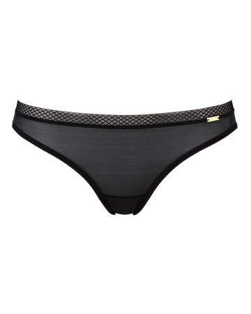 Black Glossies Brief - Black