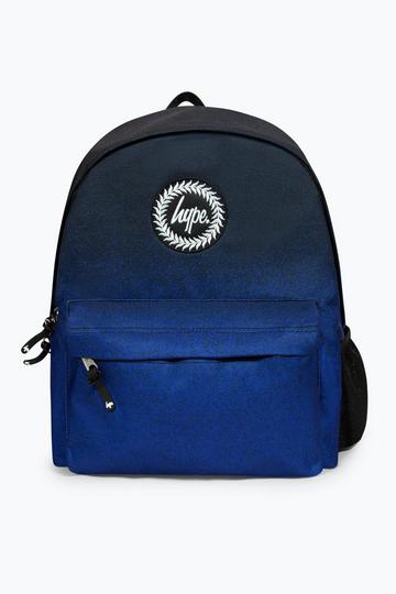 Black Black Blue Speckle Fade Backpack