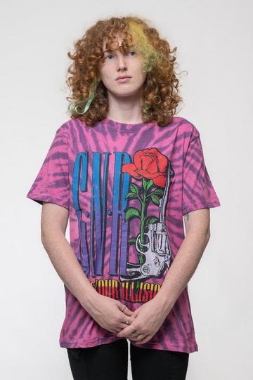 Purple Use your Illusion Tie Dye T Shirt