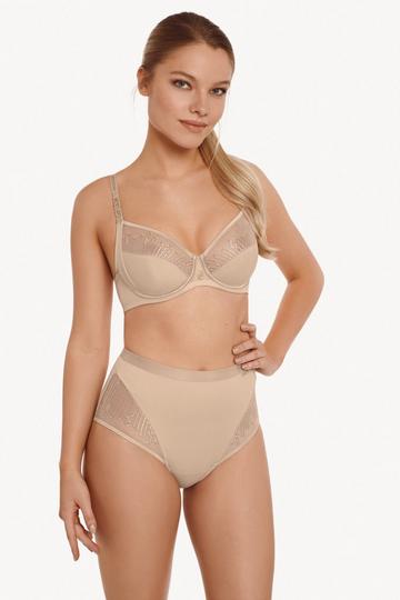 'Ivonne' Underwired Full Cup T-shirt Bra Natural