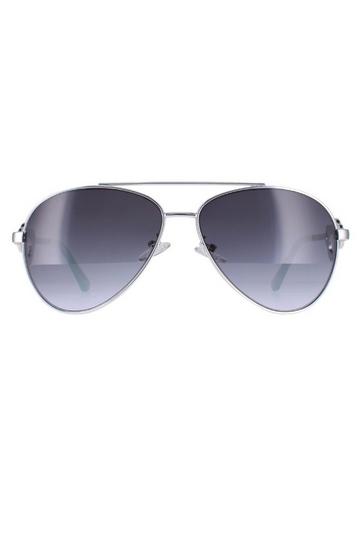 Silver Aviator Silver Grey Gradient GF0365