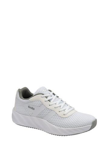 'Draken' Mesh Running Trainers White